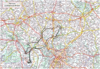 Parcours 2014 de la petite cyclosportive